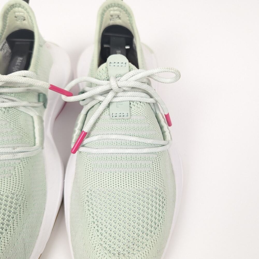 Sorel Mint Green & Pink Explorer Defy Low Sneaker Size 5.5 - Picture 8 of 9